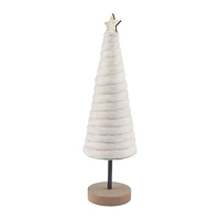 Holiday Time 11in Grey Soft Table Home Decor