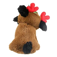 Holiday Time Silly & Wild Spinning Animated Puppy Plush Toy, Bull Dog