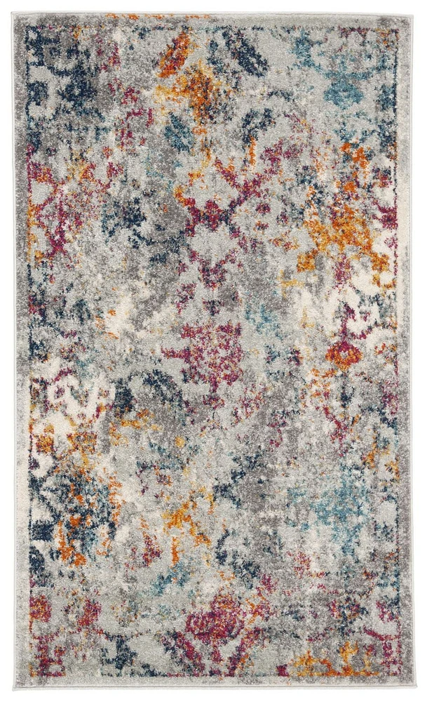 SAFAVIEH Madison Ognen Overdyed Geometric Area Rug