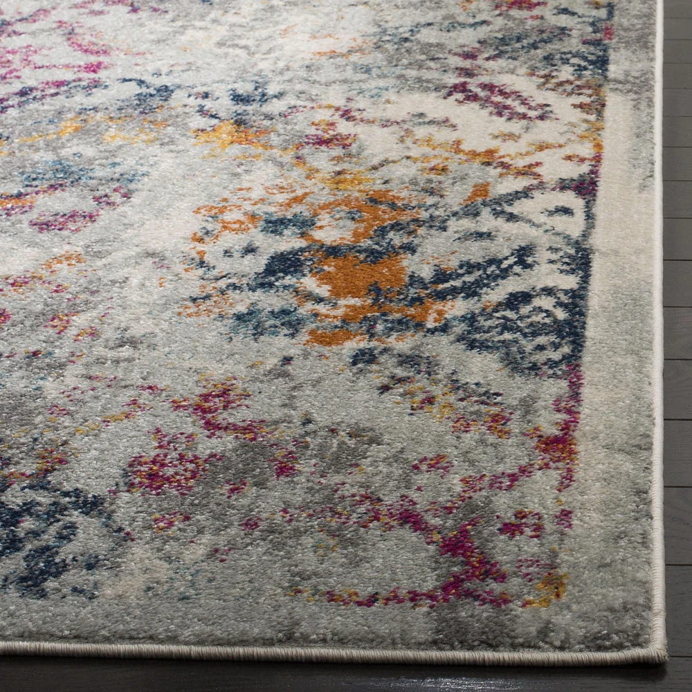 SAFAVIEH Madison Ognen Overdyed Geometric Area Rug