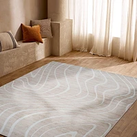 Minimalist Modern Abstract Indoor Area Rug