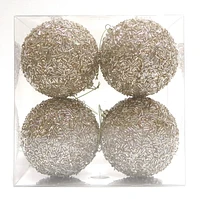 4 PIECE SHATTERPROOF ORNAMENT