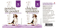 Caledon Farms Chicken Sprinkles Natural Dog Food Topper, 120g