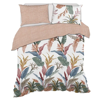 Safdie & Co. Printed Reversible Comforter Set 3PC - Sierra King 