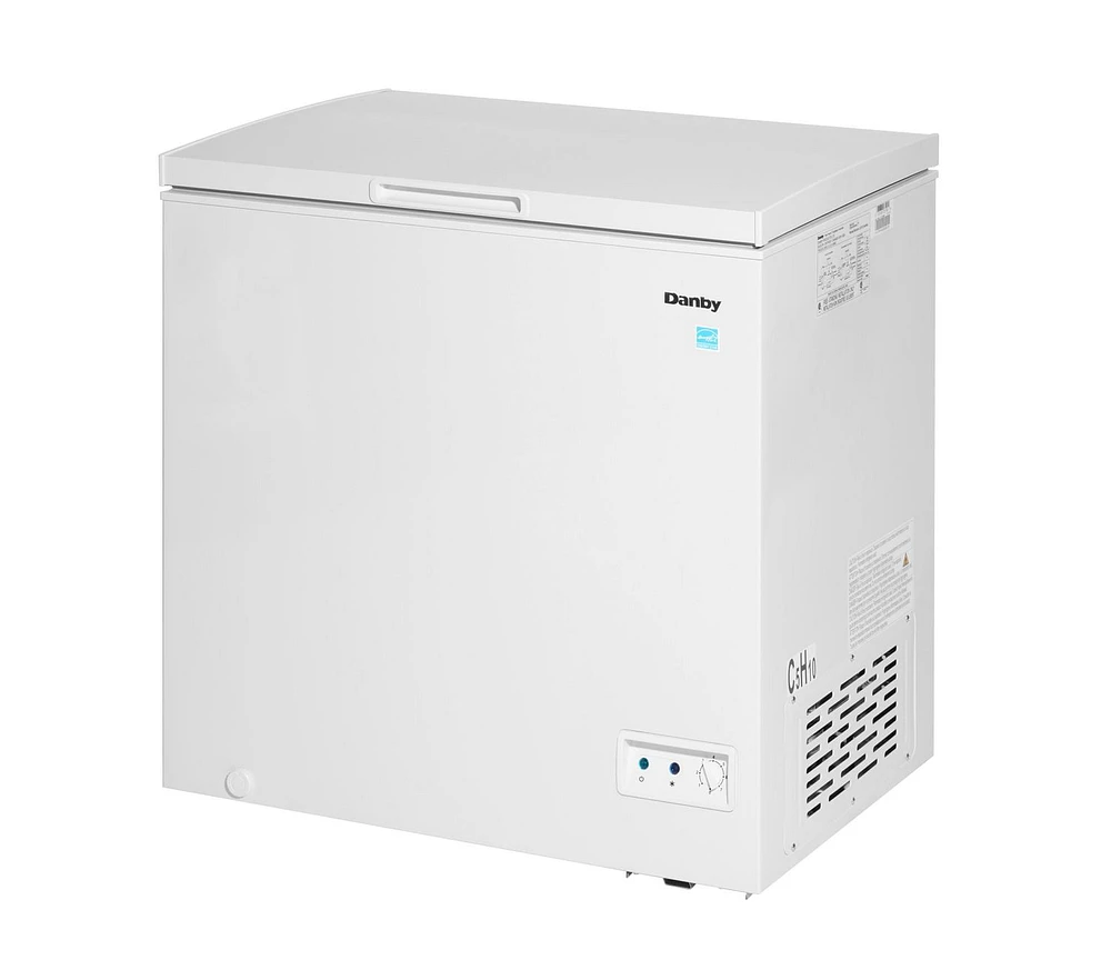 Danby DCF070A5WDB 7.0 cu. ft. Square Model Chest Freezer in White