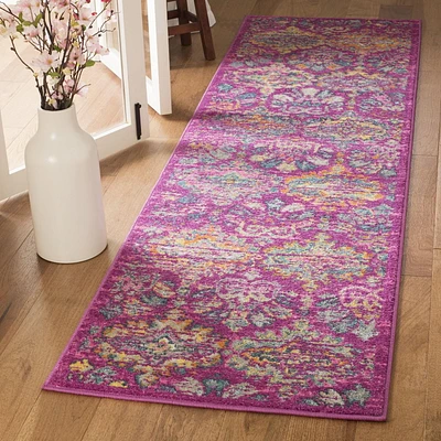 SAFAVIEH Madison Britton Geometric Floral Area Rug