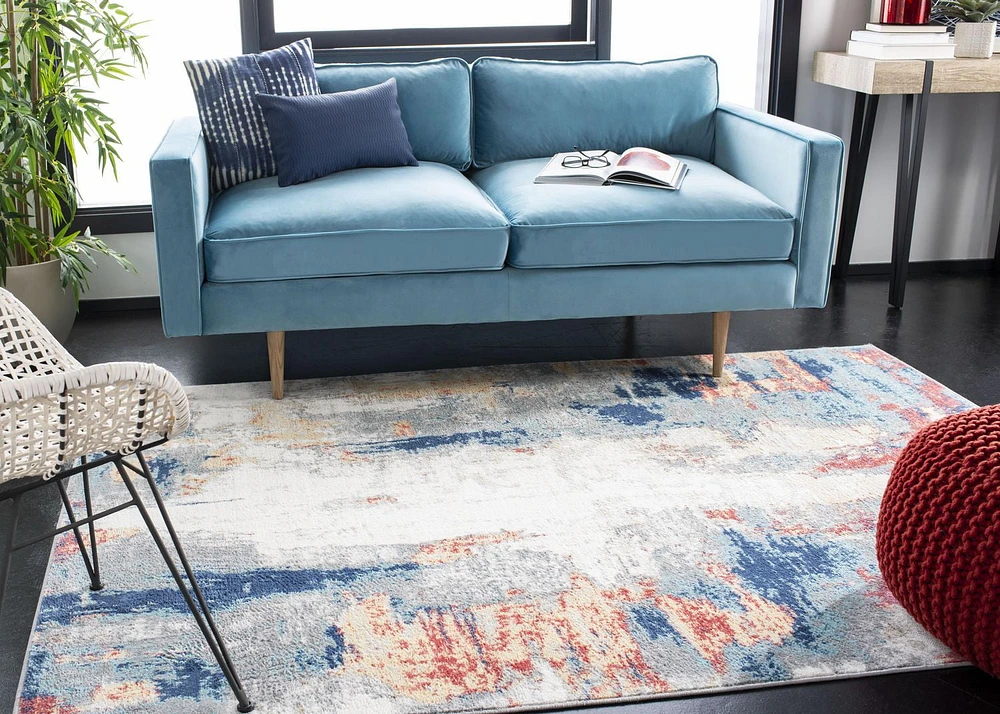 SAFAVIEH Jasper Alvina Abstract Overdyed Area Rug