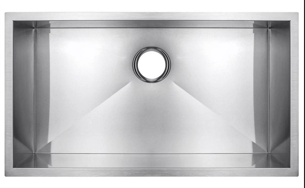 American Imaginations 27-in. W CUPC Approved Stainless Steel Kitchen Sink With 1 Bowl And 18 Gauge AI-29384