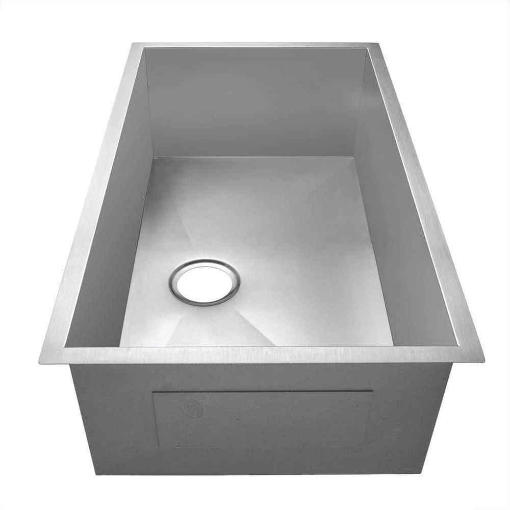 American Imaginations 27-in. W CUPC Approved Stainless Steel Kitchen Sink With 1 Bowl And 18 Gauge AI-29384