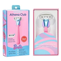 Athena Club 5-Blade Razor Kit, Pool Party, Razor + 2 Blade Refills + Hook