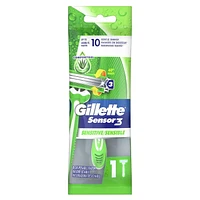 Gillette Sensor3 Sensitive Men's Disposable Razor, 1 Razor