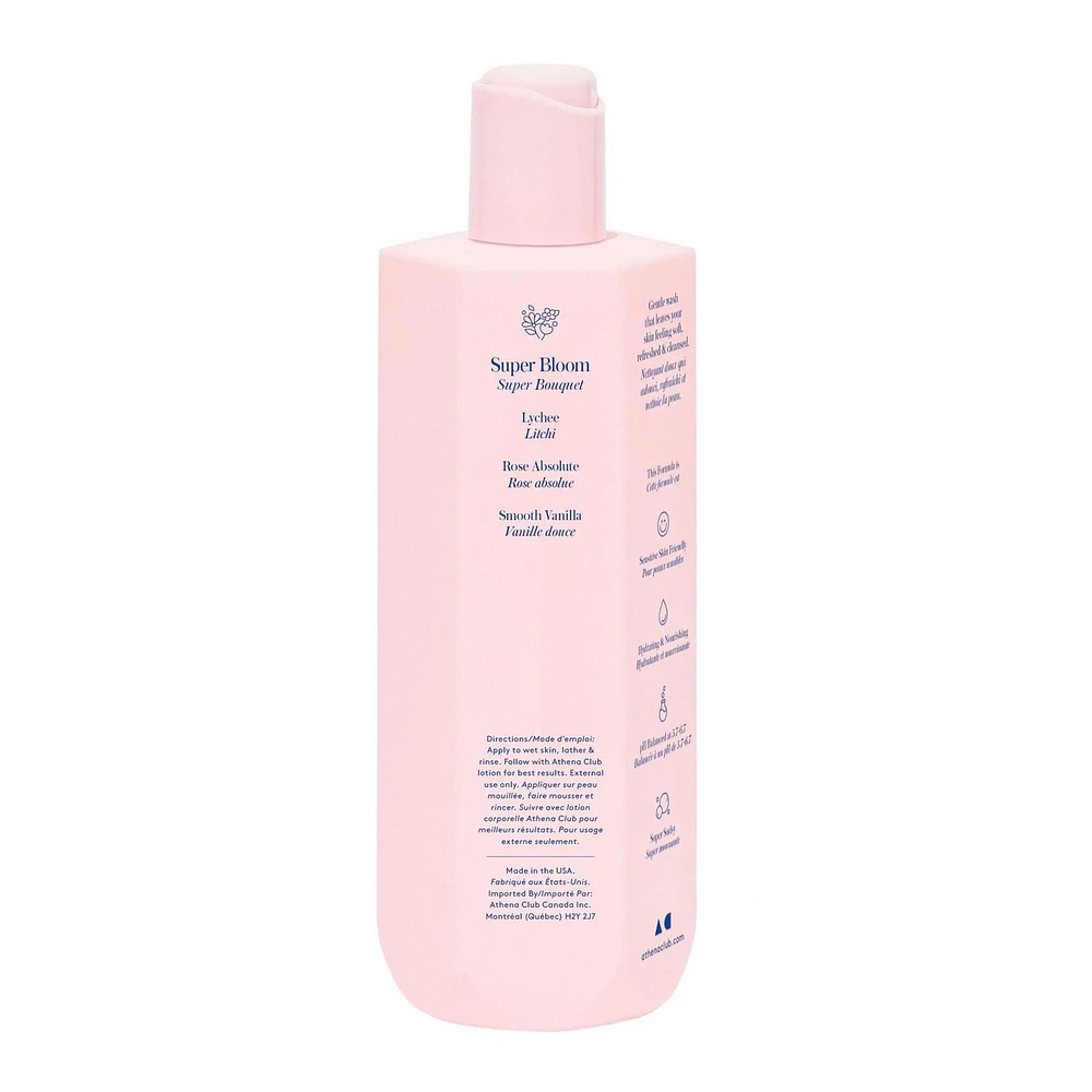 Athena Club Creamy Body Wash, Super Bloom
