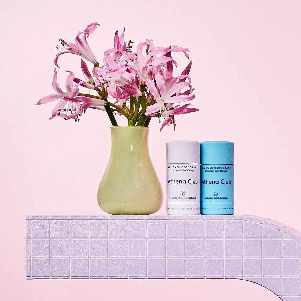 Athena Club Déodorant Tout Partout, Éclat Aquatique