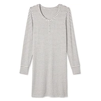 Chemise de nuit henley en hacci George pour femmes