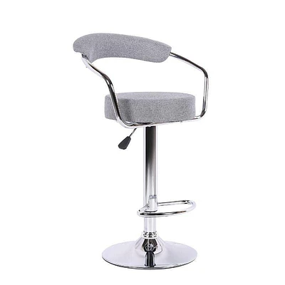 PLATA IMPORT - QUINTIN STOOL IN GREY COLOR