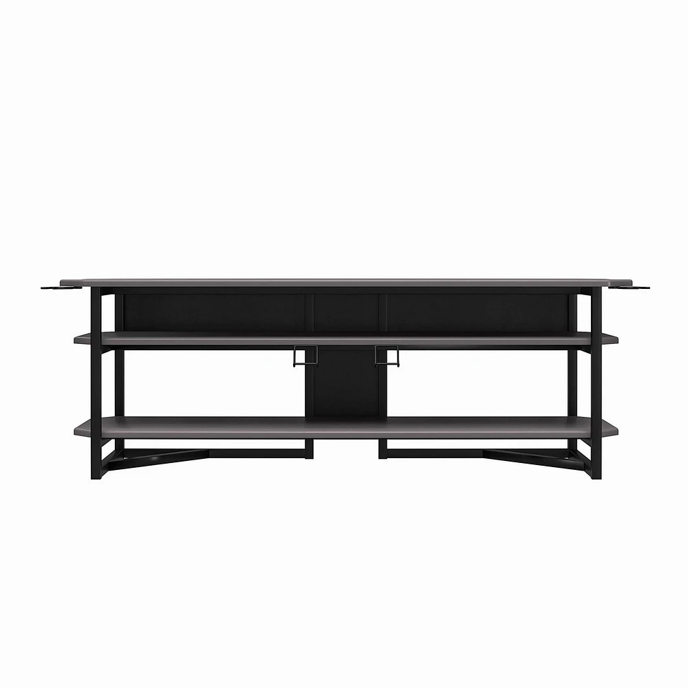 NTense Quest Gaming TV Stand for TVs up to 65", Gray