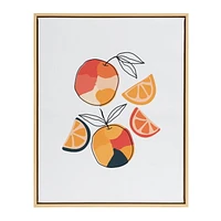 hometrends Serenna Juicy Citrus Canvas Framed Art