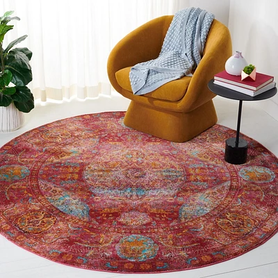 SAFAVIEH Luxor Metha Floral Bordered Area Rug