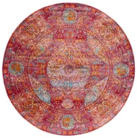 SAFAVIEH Luxor Metha Floral Bordered Area Rug