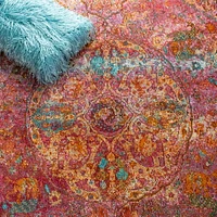 SAFAVIEH Luxor Metha Floral Bordered Area Rug