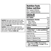 Love Child Organics Yogurt & Grain - Apples, Strawberries & Rhubarb, 128 mL