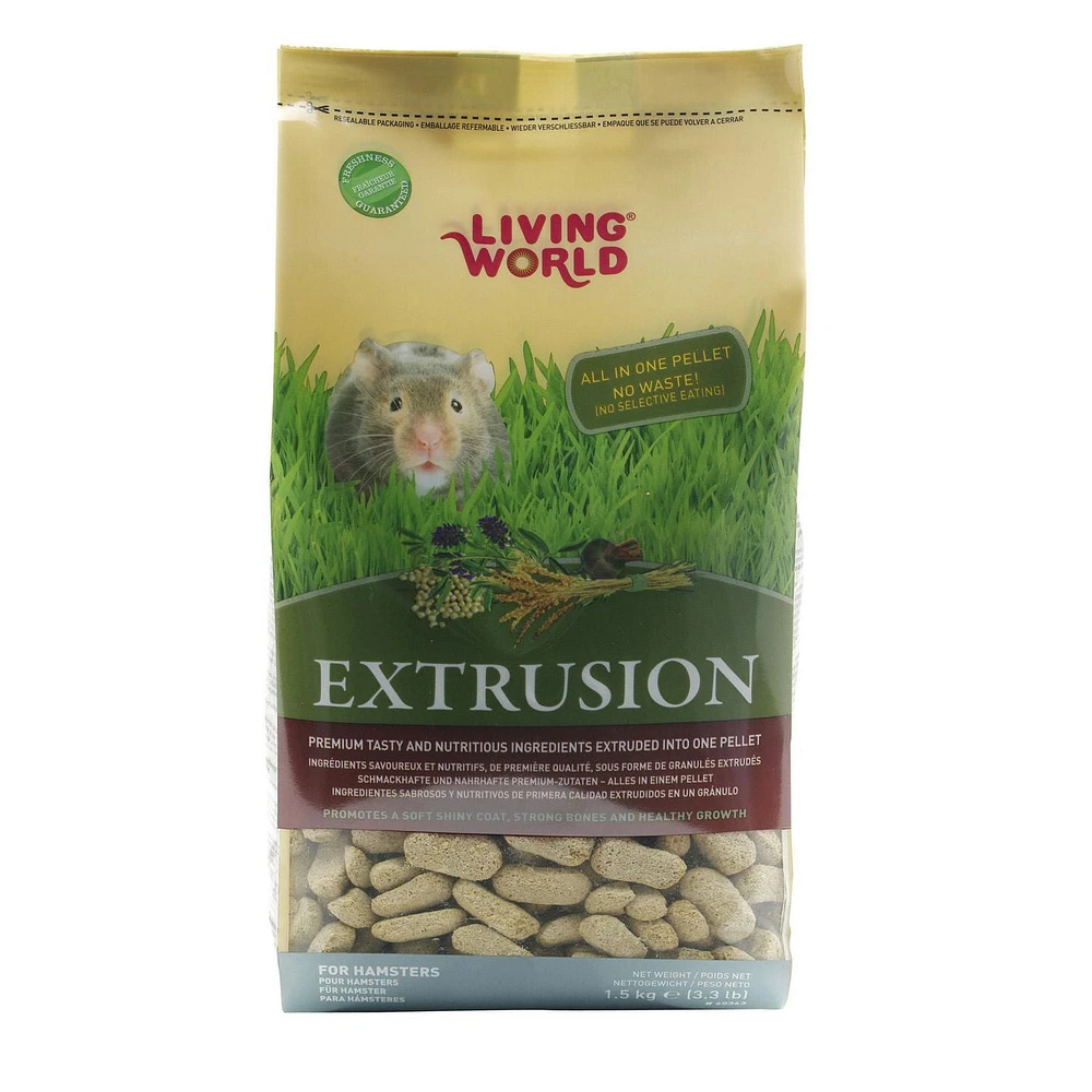 Living World Extrusion Diet Hamster Food