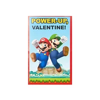 Super Mario Valentine's Day Cards, 32 Count, Classroom Exchange Cards