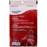 Equate Cherry Cough Drops, 30 lozenges