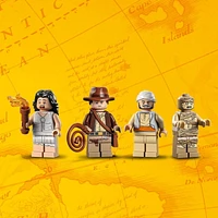 LEGO Indiana Jones Escape from the Lost Tomb 77013 Building Toy, Featuring a Mummy and an Indiana Jones Minifigure from Raiders of the Lost Ark Movie, Gift Idea for Kids 8 Years Old, Includes 600 Pieces, Ages 8+