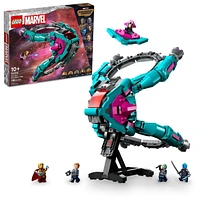 LEGO Marvel The New Guardians’ Ship 76255, Spaceship Building Toy with 5 Minifigures, Collectible Model from Guardians of the Galaxy 3, Displayable Super Hero Gift Idea for Kids and Teens Ages 10+, Includes 1108 Pieces, Ages 10+