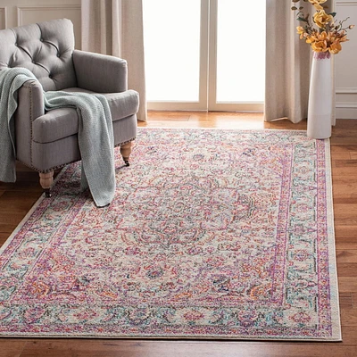 SAFAVIEH Madison Edwyna Traditional Distressed Area Rug