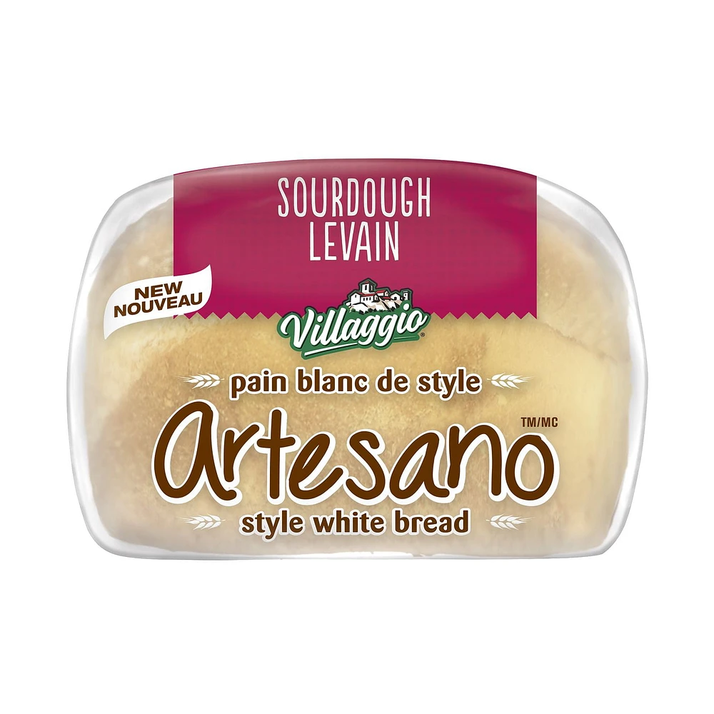 Villaggio Artesano® White Sourdough  Sliced Bread