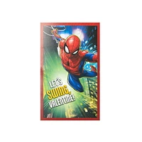 Spiderman Valentine's Day Cards, 32 Count, Classroom Exchange Cards With Stickers