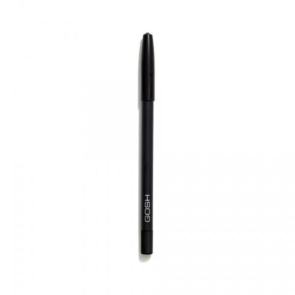 GOSH-Velvet Touch Eye Liner - Black Ink, WATERPROOF/PERFUME FREE/VEGAN