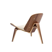 Sharoon Lounge Chair- Modern Luxurious Lounge Wooden leg , Leather seat Lounge Chair.