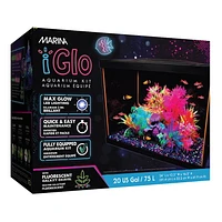 Aquarium équipé Marina iGlo, 20 Gal
