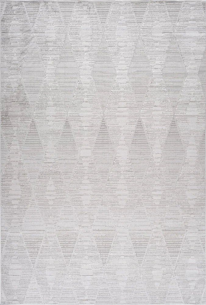 Rug Branch Astra Modern Indoor Area Rug, Grey , Abstract - Living Room, Bedroom, Dining Room, and Kitchen