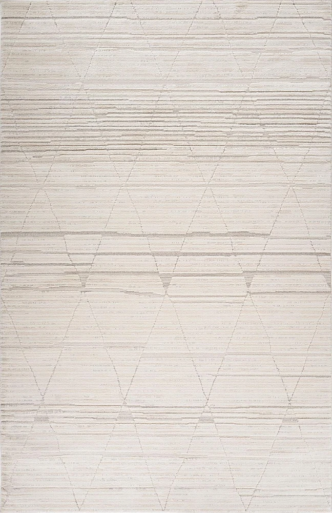 Rug Branch Astra Modern Indoor Area Rug, Beige Cream, Abstract - Living Room, Bedroom, Dining Room, and Kitchen