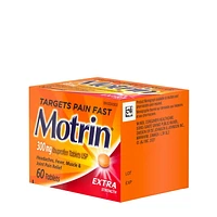 MOTRIN® 300 mg Tablets, Extra Strength, 60 Count, 60 Count