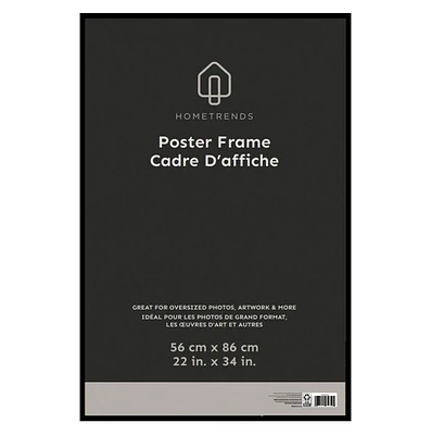 Hometrends Basic Poster Frame 22x34in, Black, Poster Frame - Black