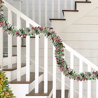 Christmas tinsel garland, Christmas tinsel decoration