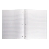 Hilroy® Neatbook, 1 Subject, 120 Page, 10-½ X 8, Assorted Colours, Wireless, 1 Subject, 120 Page