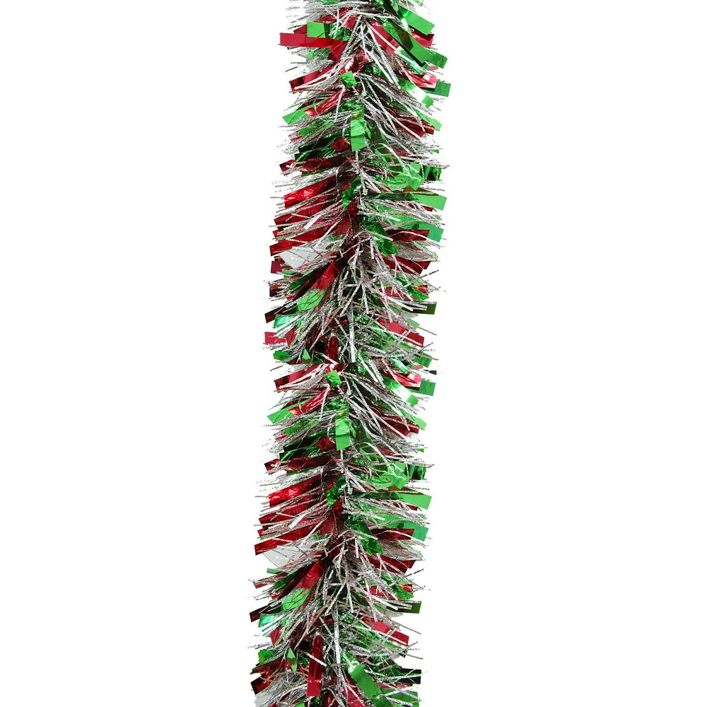 Christmas tinsel garland, Christmas tinsel decoration