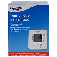 Equate 4000 Series Blood Pressure Monitor, 1 Blood Pressure Monitor Set