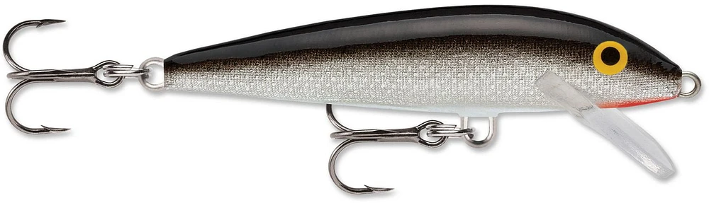 Rapala Original Floating 2-3/4", Silver, Natural minnow profile