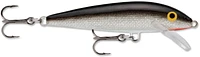 Rapala Original Floating 2-3/4", Silver, Natural minnow profile