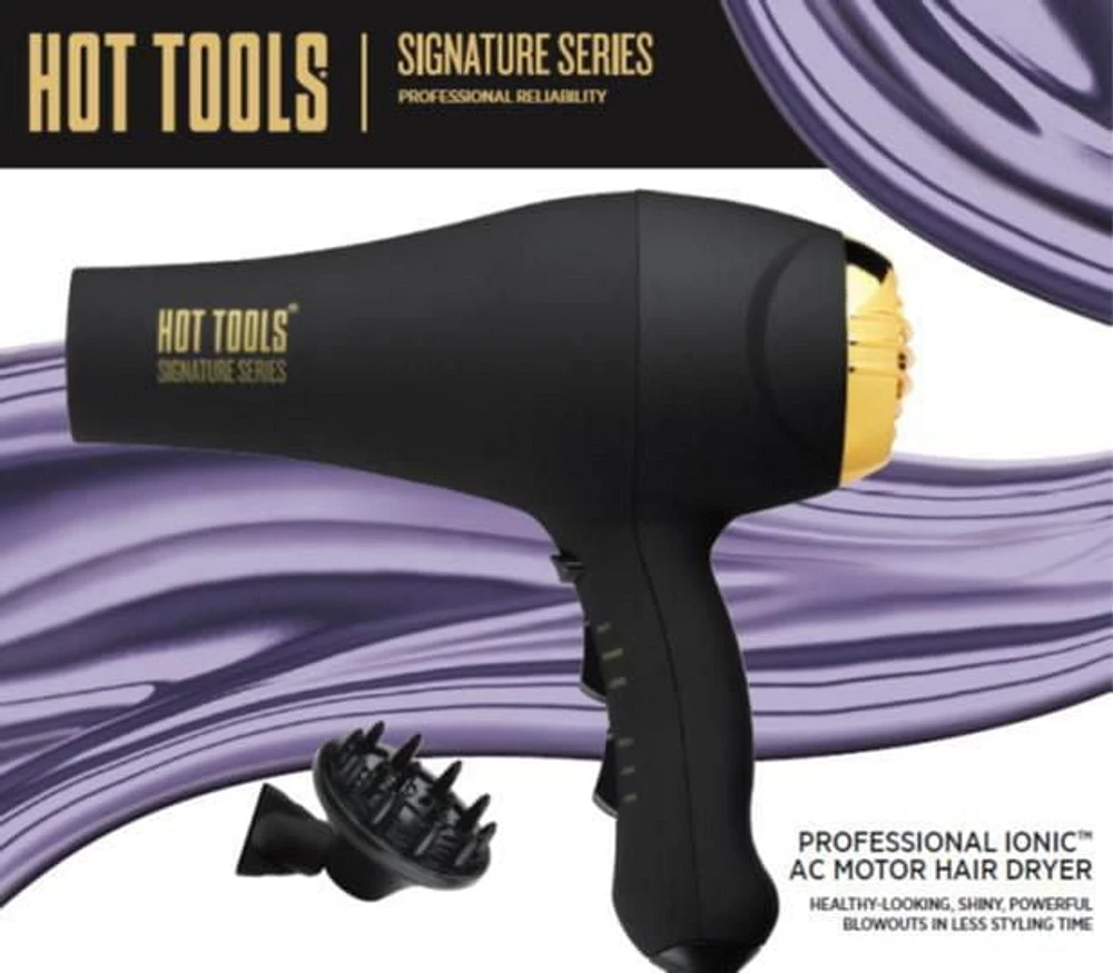 HOT TOOLS PRO SIGNATURE SÉCHOIR IONIC PROFESSIONNEL À MOTEUR C-A