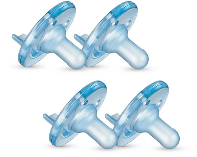 Philips Avent Soothie Pacifier 0-3m, blue/blue, 4 pack, SCF190/43