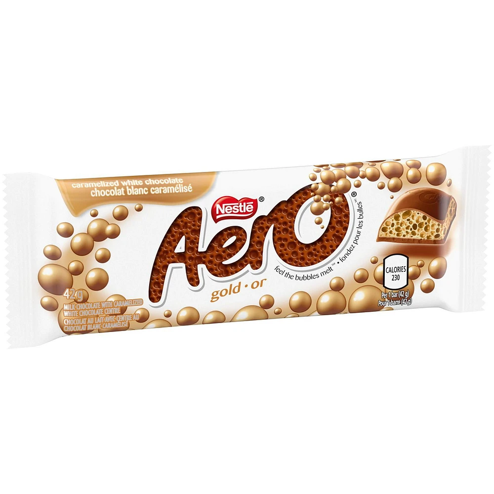 NESTLÉ® AERO® Gold Caramelized White Bar