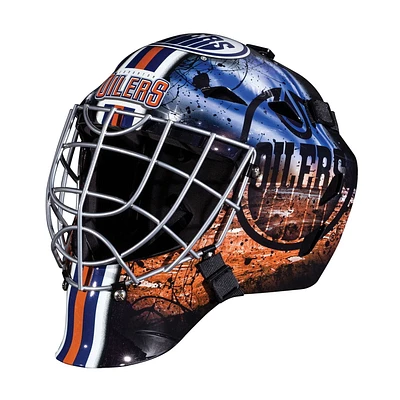 Franklin Sports NHL Edmonton Oilers Goalie Face Mask, Oilers Goalie Face Mask